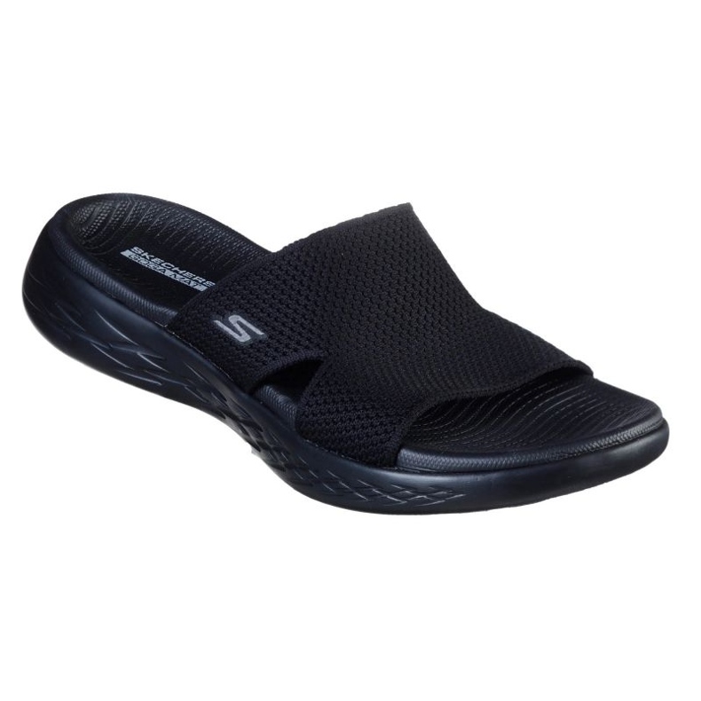 Skechers on-go 600 flip flops-oceanside en 140003 bbk negro 1
