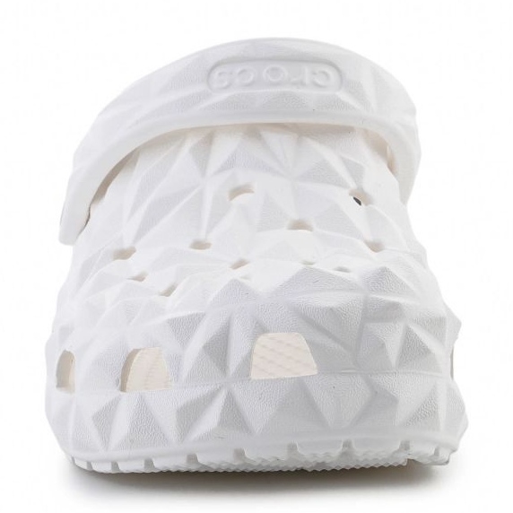 Crocs Classic geométrico Clog 209563-100 flip-flops blanco 1 Crocs Classic geométrico Clog 209563-100 flip-flops blanco 1