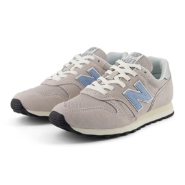 Zapatillas de deporte femenino New Balance 373 Beige Suede Sports Shoes (WL373BL2) 4