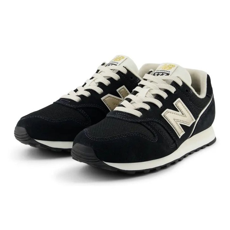 Zapatillas de deporte femenino New Balance 373 Black Suede Sports Shops (WL373LK2) negro 1