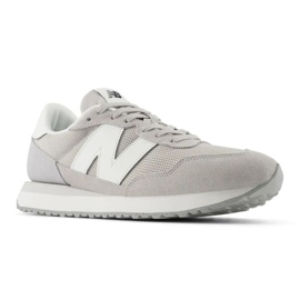 Zapatillas de deporte para hombres New Balance 237 Grey Suede Sports Shops (MS237LGG) gris 3