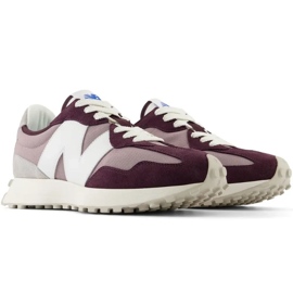 Zapatillas deportivas para mujeres New Balance 327 Purple Suede Sneakers (U327CF) violeta 2