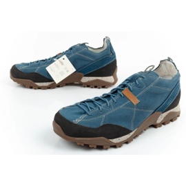 Zapatos de trekking para hombres Aku Naciva Canvas [646 016] azul 7