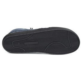 Zapatos de cuero descalzo para hombres Olivier 320kz con ventilación azul marino 6