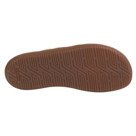 Olivier Zapatos de cuero minimalista de mujeres descalzos 1287 blanco con zapatillas beige 9