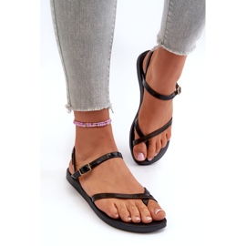 Chanclas Ipanema Fashion Sand Viii Fem 82842 21112, negro 2