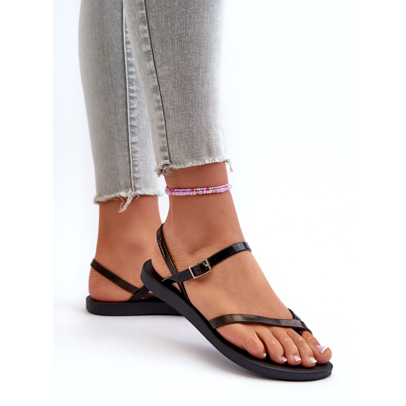 Chanclas Ipanema Fashion Sand Viii Fem 82842 21112, negro 3