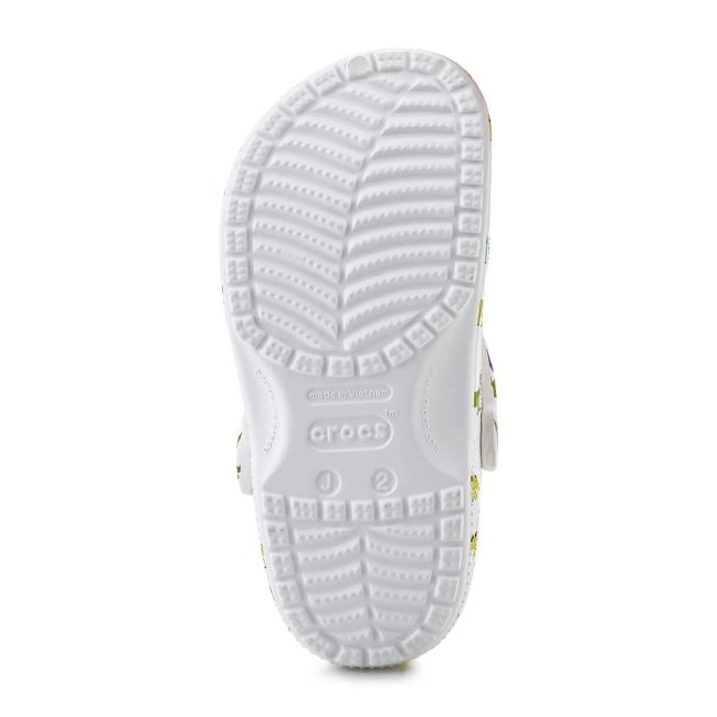 Correo infantil Crocs Clasificador de caracteres Clay de impresión 209695-9DH White blanco 1