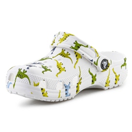 Correo infantil Crocs Clasificador de caracteres Clay de impresión 209695-9DH White blanco 4 Correo infantil Crocs Clasificador de caracteres Clay de impresión 209695-9DH White blanco 4