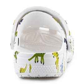 Correo infantil Crocs Clasificador de caracteres Clay de impresión 209695-9DH White blanco 5