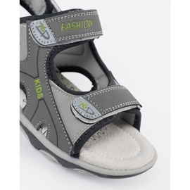 Shelvt Sandalias grises para niños 1