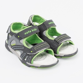 Shelvt Sandalias de chicos grises 4