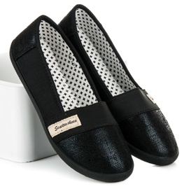 Seastar bailarinas deportivas negro 1