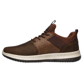 Skechers Delson Axton Sneakers 65870-CDB zapatos marrón 1