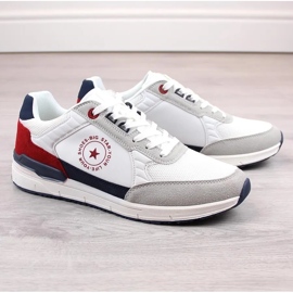 Zapatos deportivos para hombres Memory Foam Big Star LL174255 101 White blanco 1