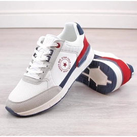 Zapatos deportivos para hombres Memory Foam Big Star LL174255 101 White blanco 2
