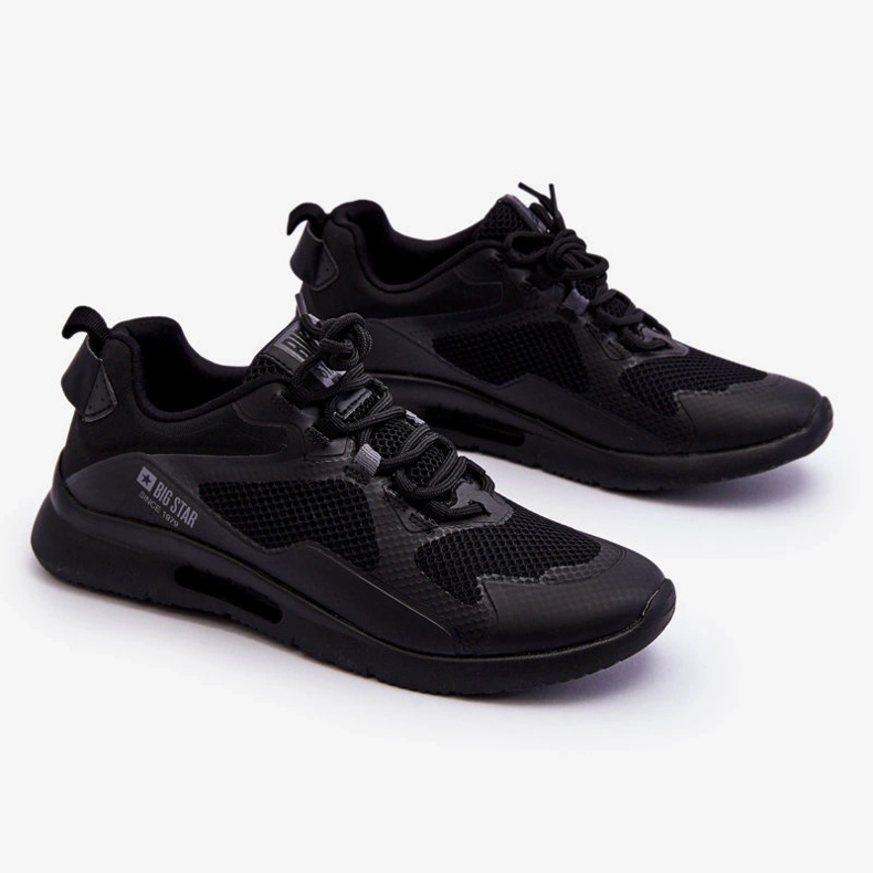 Zapatillas para mujeres zapatos big star ll274372 negro 1