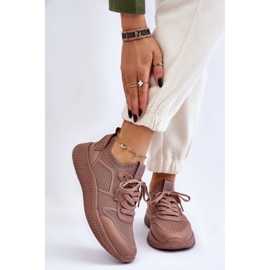 Zapatillas de zapatillas para mujeres FUMA MUCIONES BIG STAR LL274416 BEIGE 6