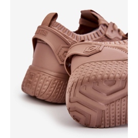 Zapatillas de zapatillas para mujeres FUMA MUCIONES BIG STAR LL274416 BEIGE 5