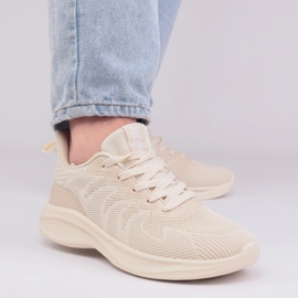 Big Star Zapatos para hombres zapatos deportivos grandes estrellas nn174136 beige 6
