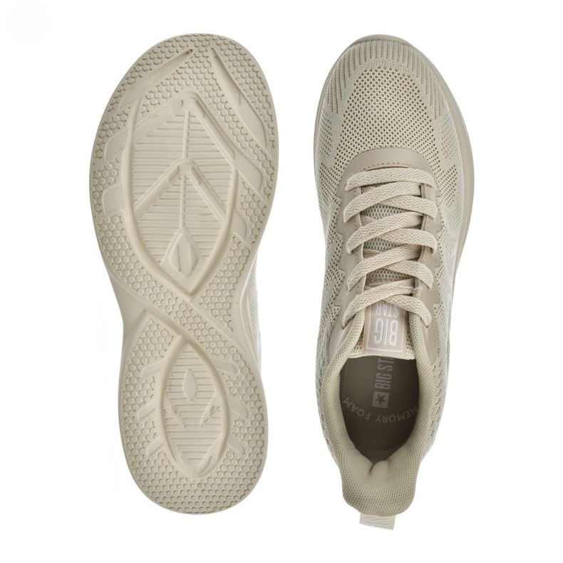 Big Star Zapatos para hombres zapatos deportivos grandes estrellas nn174136 beige 1