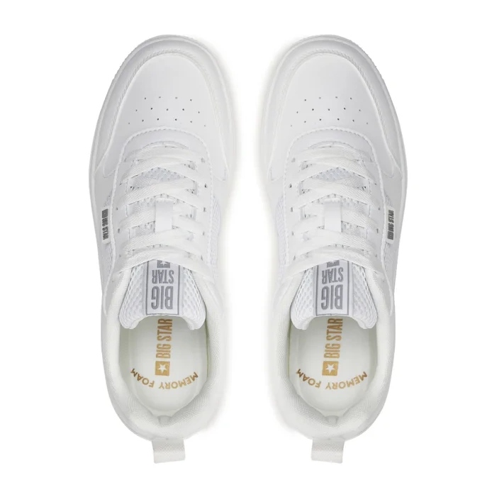 Zapatos deportivos para hombres Memory Foam Big Star NN174140 White blanco 2