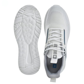 Big Star Zapatos para hombres zapatos deportivos grandes estrellas nn174374 blanco 1