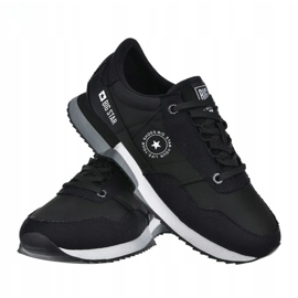 Big Star Zapatos para hombres zapatos deportivos grandes estrellas nn174420 negros 3