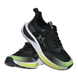 Big Star Zapatillas de zapatillas para mujeres espuma de memoria gran estrella nn274300 negro 3