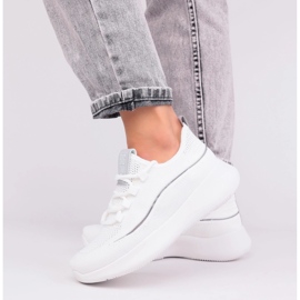 Zapatillas para mujeres zapatillas big star nn274662 blanco 6