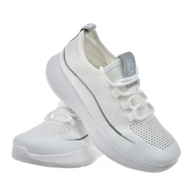 Zapatillas para mujeres zapatillas big star nn274662 blanco 4