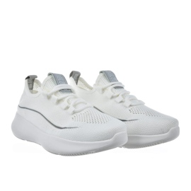Zapatillas para mujeres zapatillas big star nn274662 blanco 3