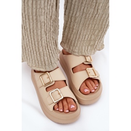 Inna Flip Flip Flip Flip en la plataforma con Beige de Golden Heblas 5