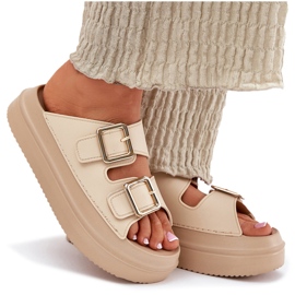 Inna Flip Flip Flip Flip en la plataforma con Beige de Golden Heblas 8