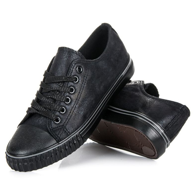 L&H Zapatillas Negras negro 2