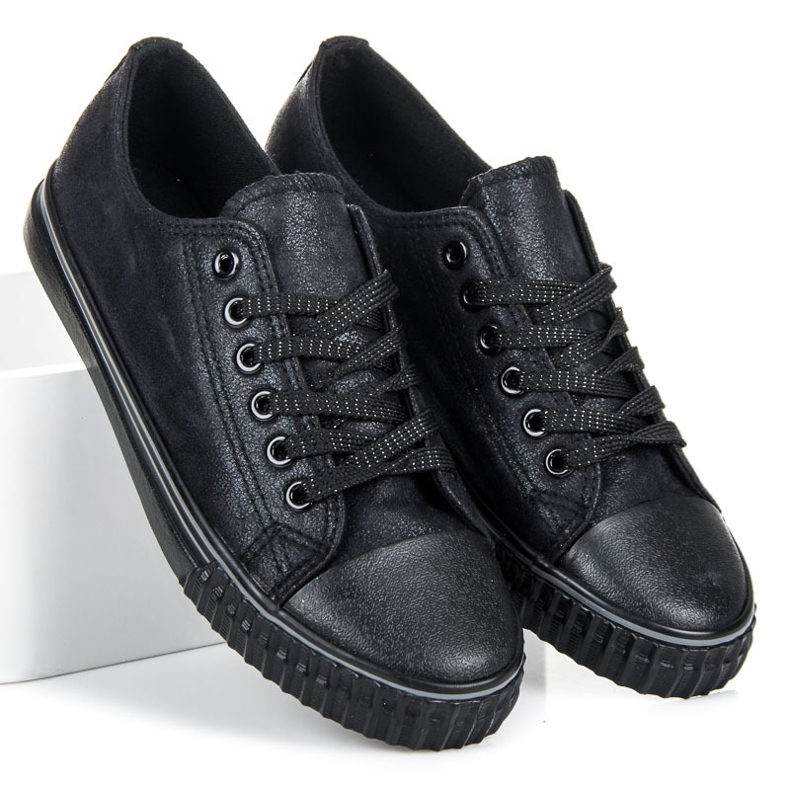 L&H Zapatillas Negras negro 1