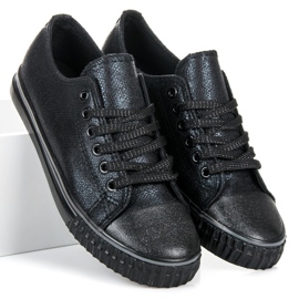 Torna Zapatillas de moda negro 1