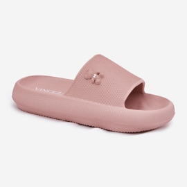 Flip de espuma para mujeres chanclas en la plataforma con un Vinceza Teddy Bear 75210 Pink rosado 4