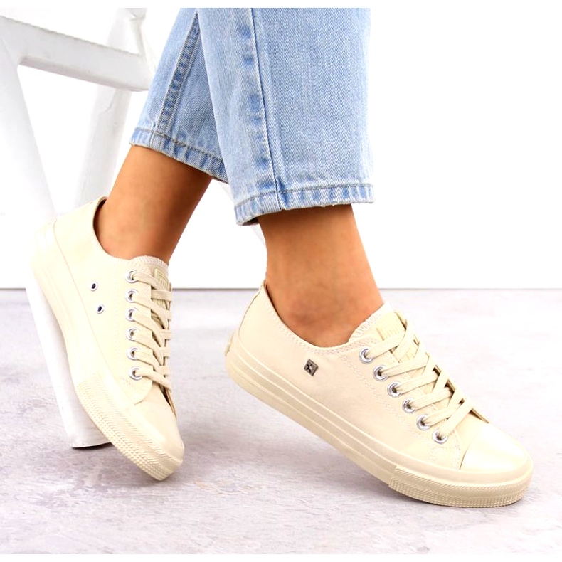 Zapatillas Clásicas Mujer Big Star NN274286 Beige 2