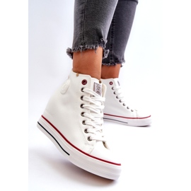 Zapatillas Mujer Cuña Cross Jeans NN2R4004 Blanco 1 Zapatillas Mujer Cuña Cross Jeans NN2R4004 Blanco 1