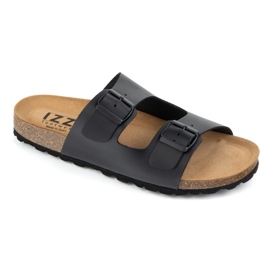 Vriston Zapatos para hombres Flip Flip Flip Alexz Black Skin Face negro 2