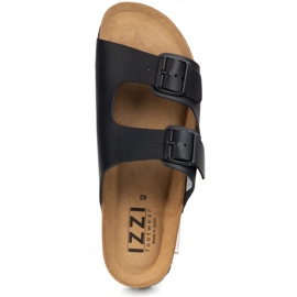 Vriston Zapatos para hombres Flip Flip Flip Alexz Black Skin Face negro 6