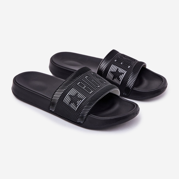 Big Star masculina RR174A053 zapatillas negras negro 1