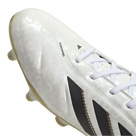 Adidas Copa Pure III League FG/MG JH6296 Zapatos de fútbol blanco 4