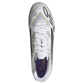 ADIDAS F50 Liga FG/MG Ji0005 Fútbol Zapatos blanco 2