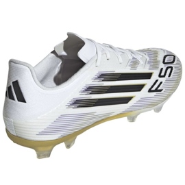 ADIDAS F50 Liga FG/MG Ji0005 Fútbol Zapatos blanco 4