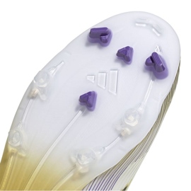 ADIDAS F50 Liga FG/MG Ji0005 Fútbol Zapatos blanco 6