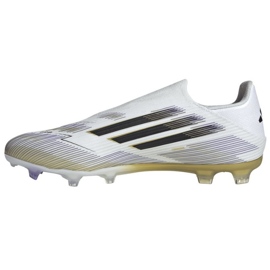 Adidas F50 League LL FG/MG JH7736 Zapatos de fútbol blanco 4