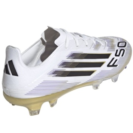 ADIDAS F50 PRO FG JH7686 Zapatos de fútbol blanco 2