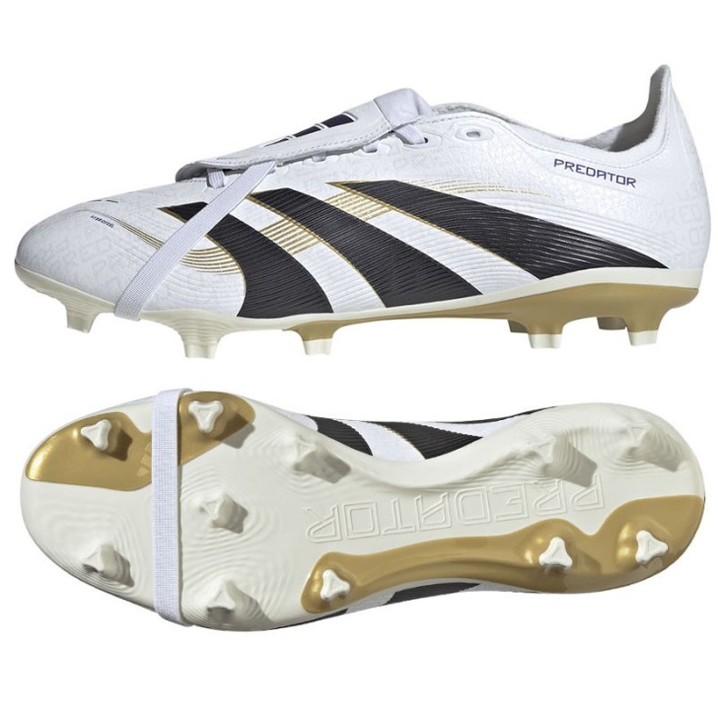 Adidas Predator League ft fg/mg ji1114 zapatos de fútbol blanco 1